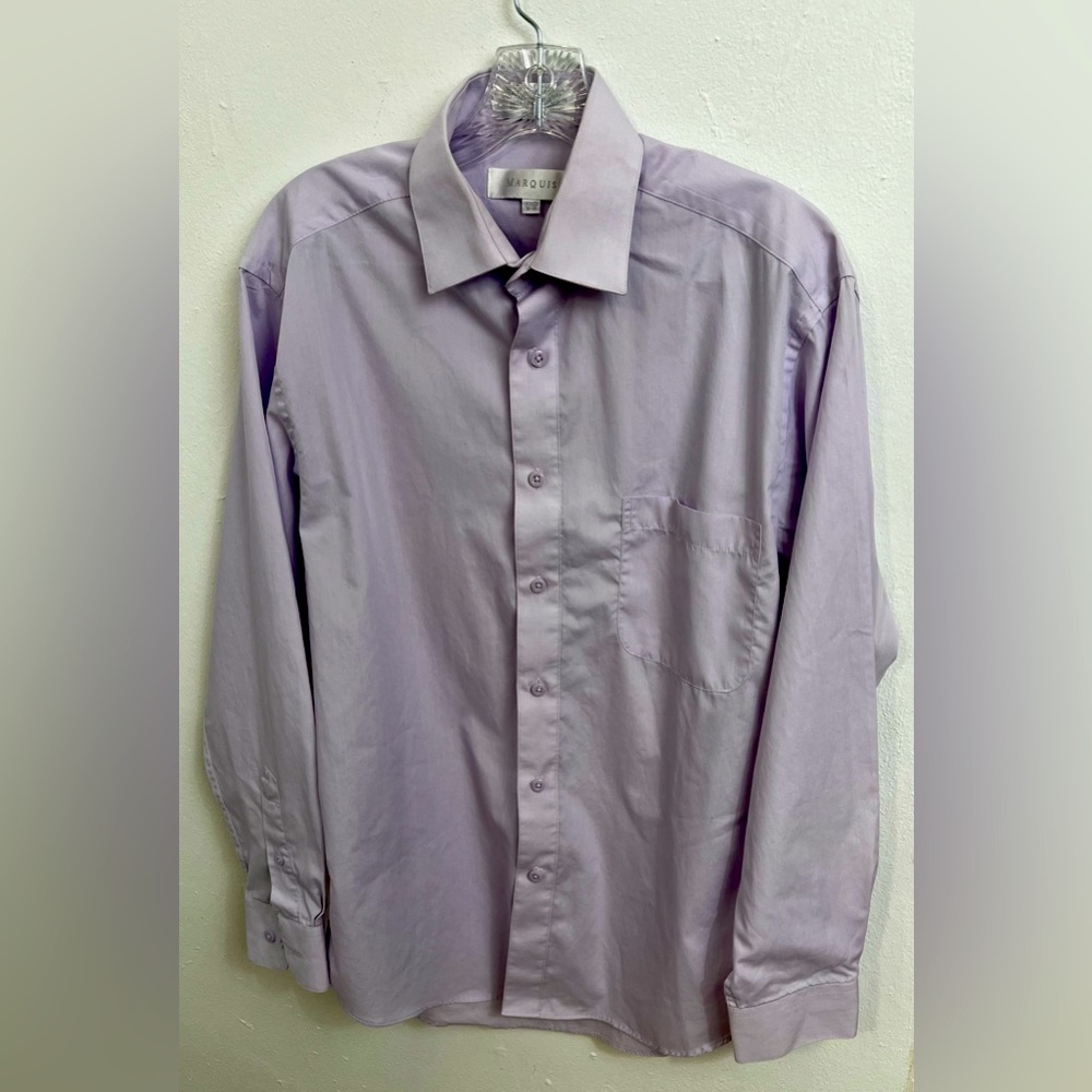 Marquis| Men’s Purple Dress Shirt
